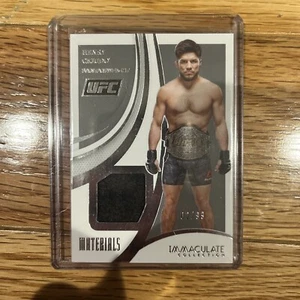 Henry Cejudo 2021 UFC Immaculate Collection Fighter Worn Patch RELIC 02/99 - Bild 1 von 4