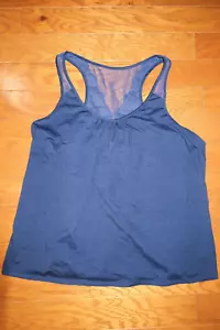 XL ❤️ APT.9 ❤️ SOMMER ❤️ SPITZENDETAIL RACERBACK TANK T-TOP TEE SUPER SÜSS! Navy - Bild 1 von 3