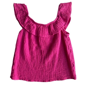 Girls Blouse Top Clothes for 9-10 Year Old Girls Summer Top - Pink SO Size 10/12 - Picture 1 of 7