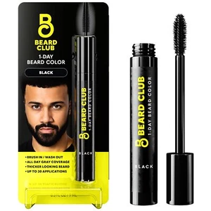 The Beard Club 1 Day Temporary Beard Dye for Men - Black Beard Mustache & Eye... - Picture 1 of 9
