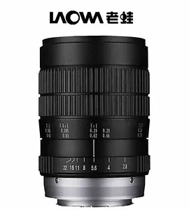 Laowa 60mm F2.8 Full Frame Ultra Macro Manual Focus Lens for Sony Alpha Camera - Picture 1 of 6
