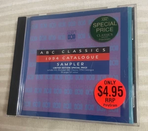 ABC CLASSICS 1994 CATALOGUE SAMPLER CD. - Picture 1 of 3