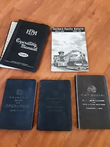 Pacific Locomotive operating manual Vintage 1920s 1940s Burlington Route - Picture 1 of 9
