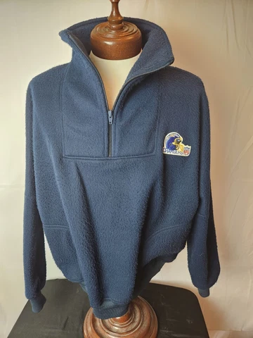 🔥🚨Vintage Chalk Line XL San Diego LA Chargers Wool Fleece Pullover EUC Rare! Cover
