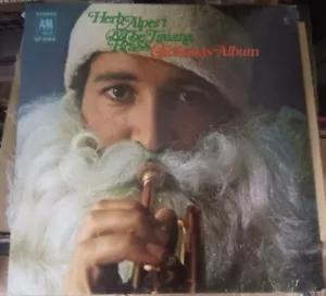 HERB ALPERT & THE TIJUANA BRASS Christmas Album A&M RECORDS 1968 VG+ AUTOGRAPHED - Picture 1 of 5
