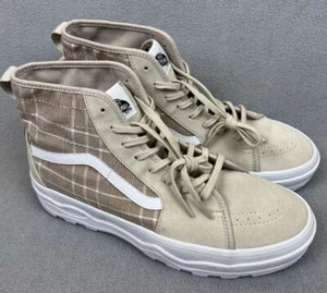 Vans SK8-Hi Sentry Waffle Cup WC Plaid High Top Sneakers Men's 9.5 / Womens 11 - Picture 1 of 10