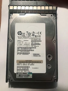 Disco duro canal de fibra HP AJ872A AJ872B 495808-001 600 GB 15K M6412 3,5 - Imagen 1 de 1