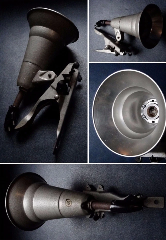 Lita 61 / Photo Vintage - Lampe / Spot + Pince Fixation - LITA Collector 1960's - Photo 1/1