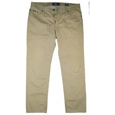 BRAX Cooper Men Trousers Stretch Regular Fit Fabric Straight 52 L W35 L30 Beige