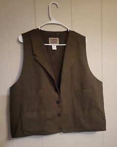 BROWN Frontier Classics Old West Victorian 1883 Style Mend Vest XL NWOT