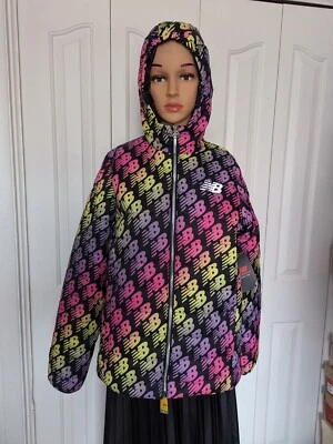 NEW BALANCE Logo Puffer Jacket Teen Size Large (14). - Image 1 of 4