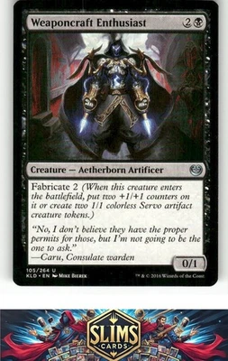 Magic the Gathering MTG Kaladesh Weaponcraft Enthusiast #105 Buy 2 Get 1 - Image 1 of 2