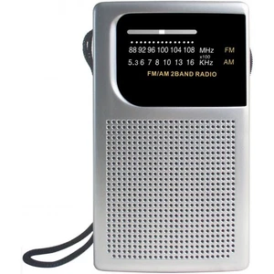 Laser Pocket Portable Radio AM FM Built-in Speaker and Earphones Socket - Picture 1 of 9