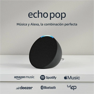 Echo Pop (Última Generación) | Altavoz Inteligente Bluetooth Con Alexa De Sonido - Imagen 1 de 4