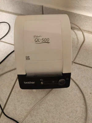 Brother P-Touch QL-500 Thermodirekt Etikettendrucker USB - Bild 1 von 3