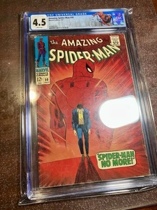 Amazing Spider-Man #50 CGC 4.5 (VG+) 1st Kingpin Marvel 1967 WHITE PAGES - Picture 1 of 4