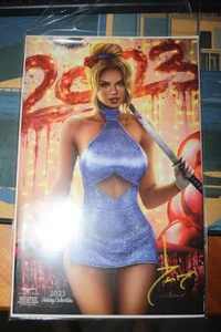 ROBYN HOOD DAGON SUN KHAMUNAKI 2023 NEW YEAR /375 HOLIDAY ZENESCOPE SIGNED - Bild 1 von 2