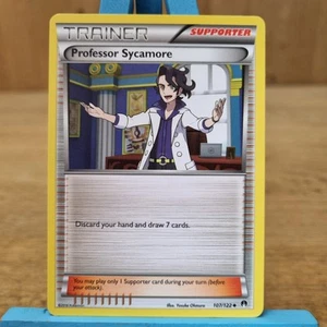 Professor Sycamore 107/122 XY BREAKpoint Pokemon Card - Picture 1 of 2