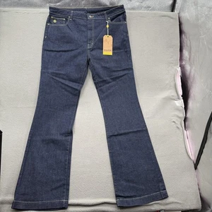 Jean Schaefer Outfitter Dallas para mujer 33L índigo oscuro corte boot hecho en EE. UU. Denim - Imagen 1 de 13