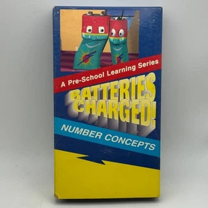 Batteries Charged A Pre-School Learning Series Number Concepts 1994 VHS Tape - Picture 1 of 4