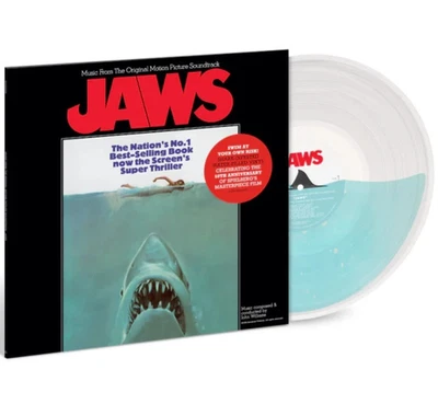 JAWS Original Soundtrack 50th Anniversary Shark Infested Water Filled Vinyl LP - Bild 1 von 2