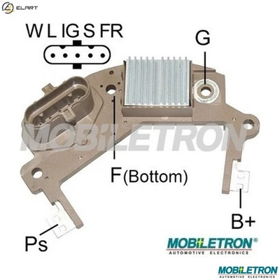 ALTERNATOR REGULATOR VR-H2009-197B - Image 1 of 4