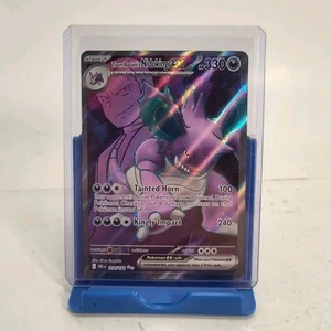 Pokemon Juego de Cartas Coleccionables Equipo Rockets Nidoking ex 216/182 Destined Rivals Holo Ultra Raro - Imagen 1 de 4