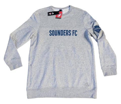Adidas Seattle Sounders FC Gray Sweatshirt, Women's XL, Gray, NWT Cover