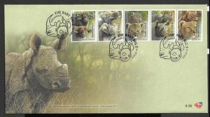 SUDAFRICA, 2012 WILDLIFE, THE BABY 5 ILUSTRADO FDC - Imagen 1 de 1
