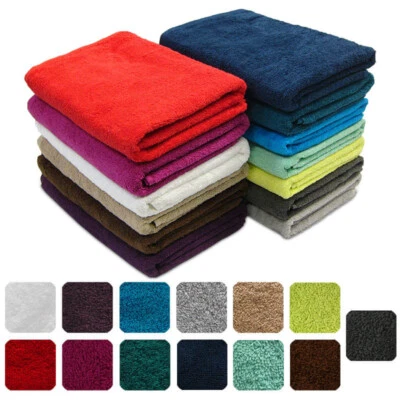 Lanudo® Duschtuch "Pure Line" 70x140 cm div Farben 600g/m² Frottiertuch Badetuch - Bild 1 von 3