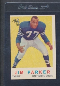 Jim Parker Colts 1959 Topps #132 en muy buen estado/excelente *201 - Imagen 1 de 1