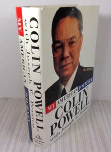 My American Journey: An Autobiography SIGNED by Colin Powell 1st Edition HC/DJ - Foto 1 di 5