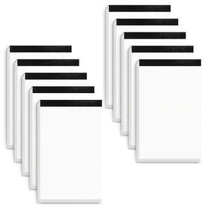 10 Pack Small Notepads Refills Grocery for List White Memo Pads 3x5 In Writin... - Picture 1 of 7