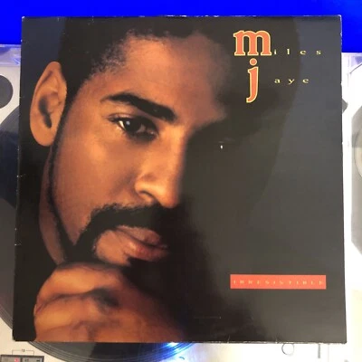 Miles Jaye, Irresistible, Vinyl Lp, 1989 Island, VG/VG, R&B Smooth - Image 1 of 4