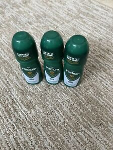 MITCHUM Men UNSCENTED ROLL-ON Antiperspirant Deodorant 3.4 OZ each (LOT OF 3)