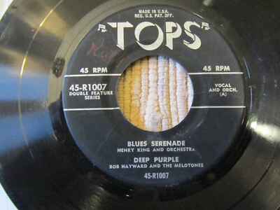 BLUES SERENADE/DEEP PURPLE/SOMETIMES I'M HAPPY/I MAY BE WRONG TOPS R1007 JAZZ - Image 1 of 4