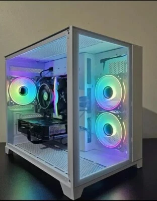 Brand new White rtx 4060 gaming pc,  ryzen 7 5700x cpu, any questions just ask - Image 1 of 3