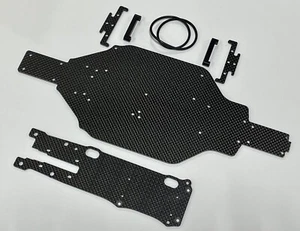 XTREME RACING KYOSHO OPTIMA MID 2022 CARBON FIBER SWB "SHORTY PACK" CHASSIS  - Picture 1 of 9