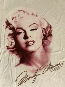 Marilyn Monroe Pink Junior Tee "New" SMALL - Picture 1 of 2