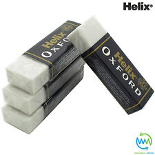 HELIX OXFORD Erasers LARGE Sleeve RUBBER Pencil School Drawing STATIONERY Eraser