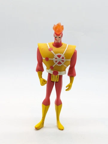 Justice League Unlimited Loose 4" FIRESTORM Figure Matty Collector Exclusive Cover