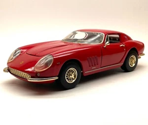 Coche deportivo Ertl Ferrari 275 GTB/4 año 1966 en rojo, 1:18, RV34 - Imagen 1 de 8