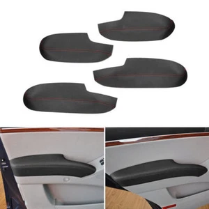 4x Microfiber Leather Door Panels Handle Armrest Cover Trim For Hyundai Veracruz - Picture 1 of 11