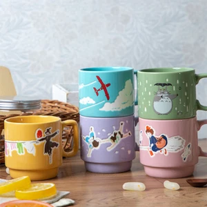 Studio Ghibli Stacking Mug Tableware Cup Set of 5 Japan New - Picture 1 of 5