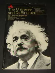 The Universe and Dr. Einstein by Lincoln Barnett 1968 Bantam PB Book - Picture 1 of 2