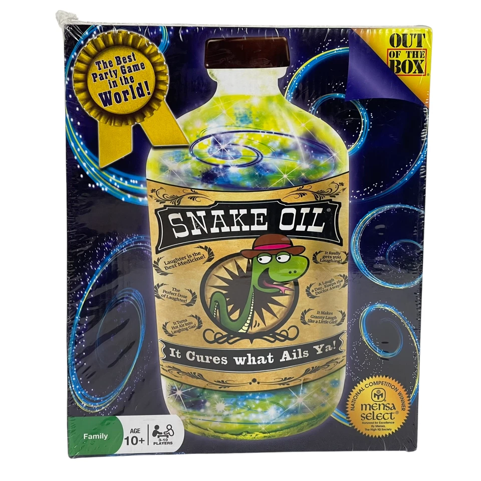 Snake Oil Card Game Discontinued by Manufacturer