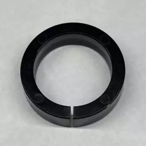 2*Accessori Etichettatrice Rullo Etichetta Adesivo Anello di Ritenzione Plastica Nera - Foto 1 di 2