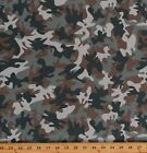 Cotton Camouflage Camo Hunting Army Cotton Fabric Print By The Yard D76468