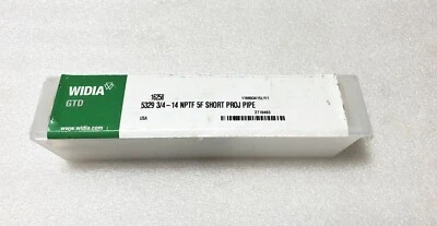 WIDIA GTD 16258 Pipe/Conduit Thread Tap,3/4"-14 NPTF ,HSS,  N£W  - Image 1 of 4