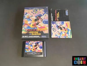 JUEGO SEGA MEGA DRIVE WORLD OF ILLUSION (PAL) - Bild 1 von 1